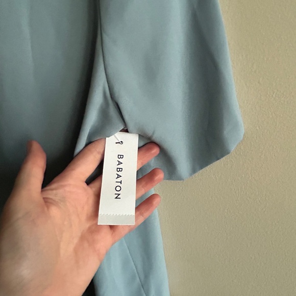 Babaton Randy Blouse in Dune Blue - Picture 6 of 6